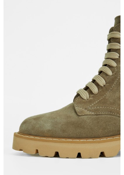 Kadın Bej Süet Deri Casual Bot 902 2735 Bn Bot SK23/24 fırsatları