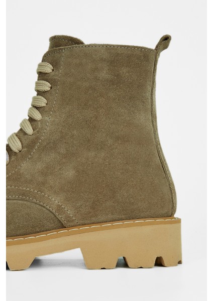 Kadın Bej Süet Deri Casual Bot 902 2735 Bn Bot SK23/24 indirimleri