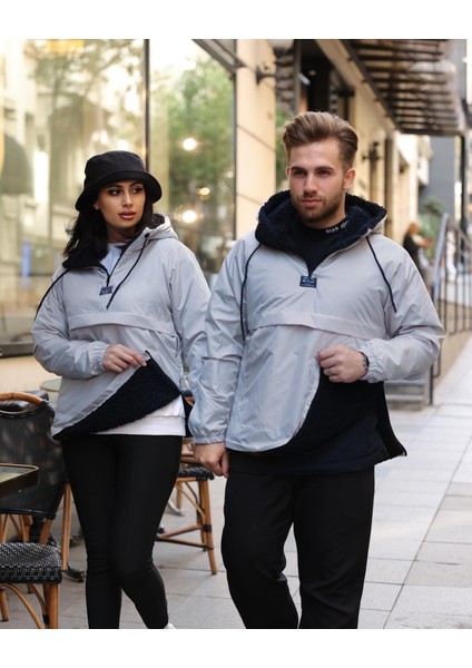 İçi Kürklü Kanguru Cep Mont Su Geçirmez Unisex fiyatları