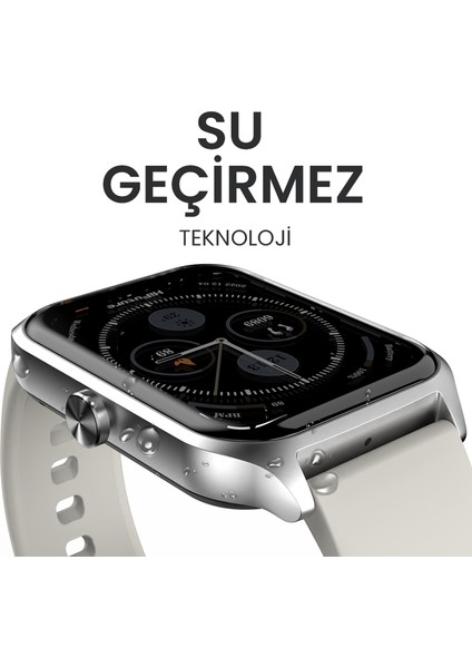 Ultra2 Pro IP68 Su Geçirmez Nabız Spor Sağlık Sp02 Kan Oksijeni Takibi Arama Özellikli iOS & Android Amoled Ekran 45mm Akıllı Saat Gün Siyah