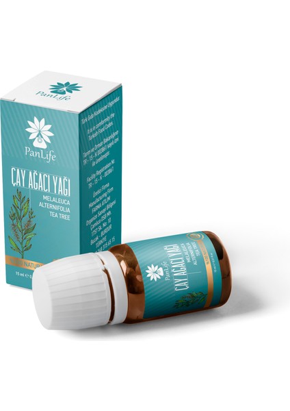 Panlıfe Çay Ağacı Yağı 10 ml %100 Saf Analiz Sertifikalı ( Markamız Eczacı Kuruluşudur.)