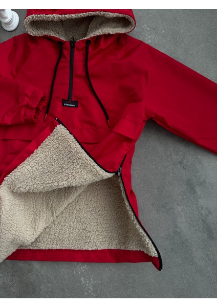 İçi Kürklü Kanguru Cep Mont Su Geçirmez fiyatları