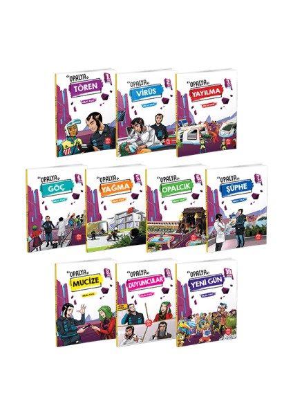 Opalya Hikaye Serisi 10 Kitap - Hilal Kılıç fiyatları