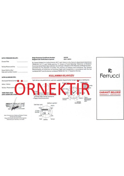 Fc 0621 13053TM.6 Erkek Kol Saati fiyatları