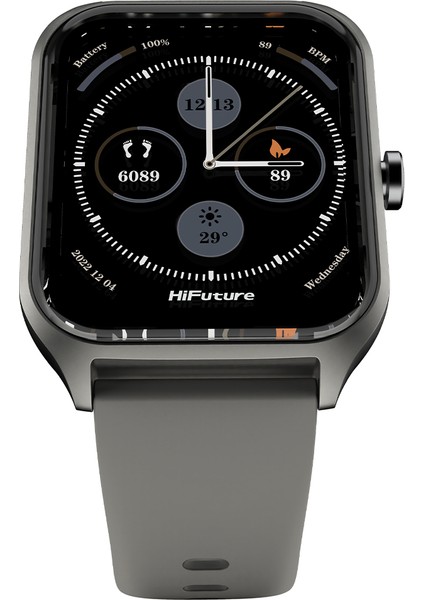 Ultra2 Pro IP68 Su Geçirmez Nabız Spor Sağlık Sp02 Kan Oksijeni Takibi Arama Özellikli iOS & Android Amoled Ekran 45mm Akıllı Saat Gümüş