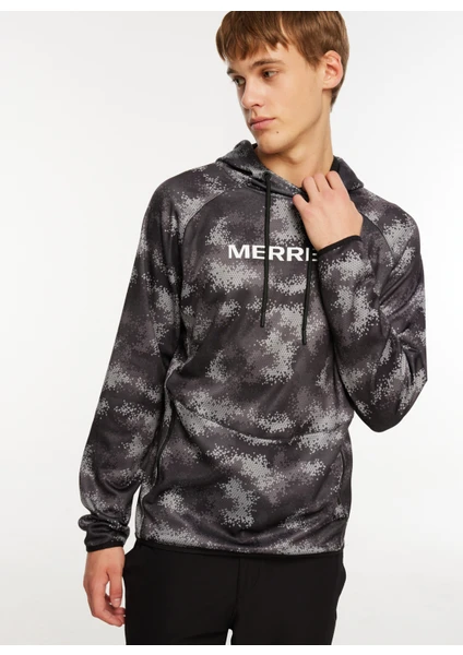 Çok Renkli Erkek Kapüşonlu Sweatshirt M23SEARCHSEARCH