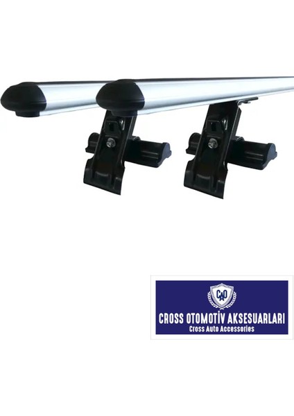 Cross Fiat Egea (Hb-Sedan) ile Uyumlu Oluksuz Tip Ara Atkı Portbagaj Taşıyıcı
