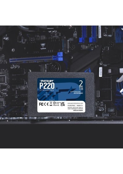 P220 2TB 550/500MB/s 2.5" SATA3 SSD Disk (P220S2TB25)