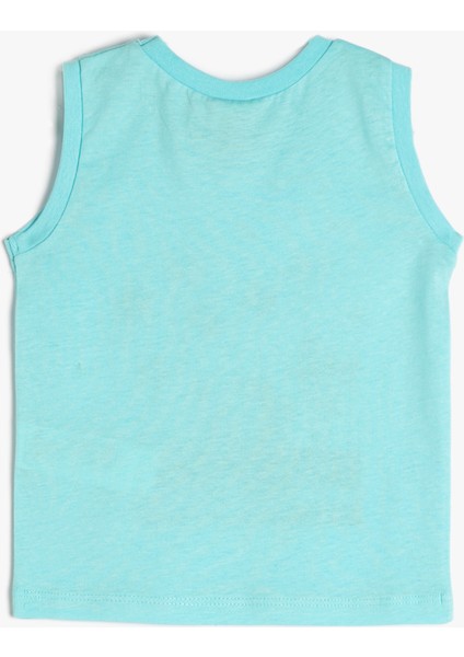 Atlet Kolsuz Palmiye Baskılı Pamuklu fiyatları