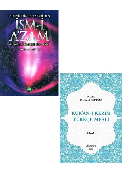 İsm-i A’zam - Kur’an-ı Kerim Türkçe Meali 2 Kitap