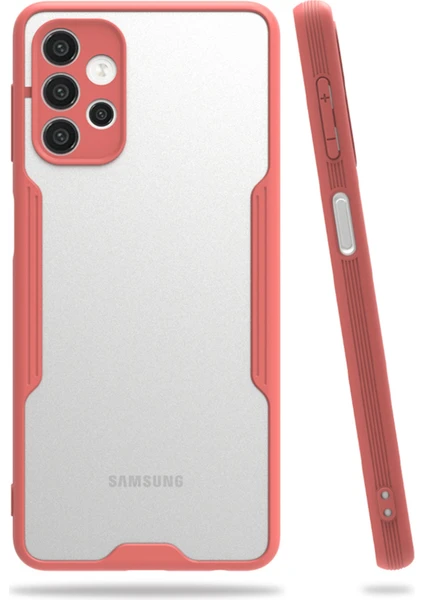 Samsung Galaxy A52 Kılıf Platin Silikon - Pembe