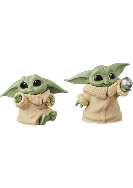 6'lı Star Wars Baby Yoda Oyuncak (Yurt Dışından)