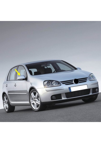 Vw Golf 5 2004-2008 Sağ Dış Dikiz Ayna Kapağı 1K0857538