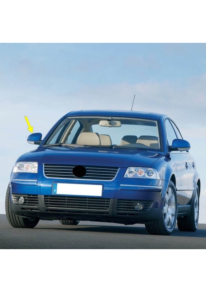 Vw Passat B5.5 2003-2004-2005 Sağ Dış Dikiz Ayna Kapağı 1K0857538