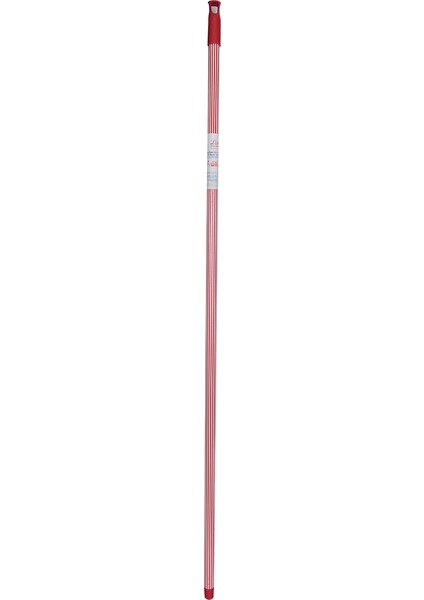 Fırça Sapı Ucu Vidalı Kırmızı Beyaz Çift Renk 120 cm 1 Adet Code Fsrni