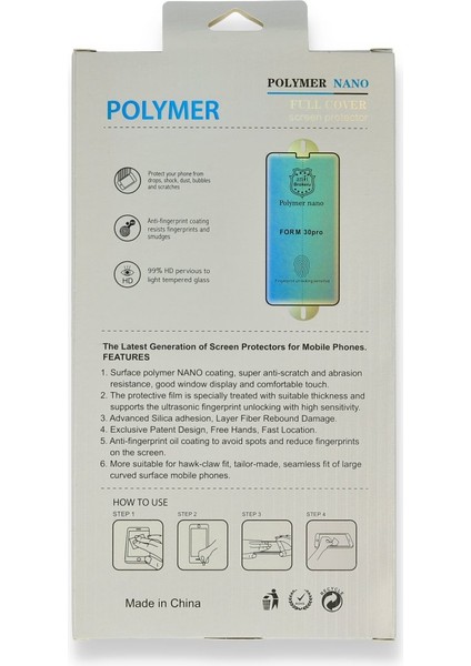 LISINYA192 Samsung Galaxy S23 Plus Polymer Nano Ekran Koruyucu - Ürün Rengi : Şeffaf fiyatları