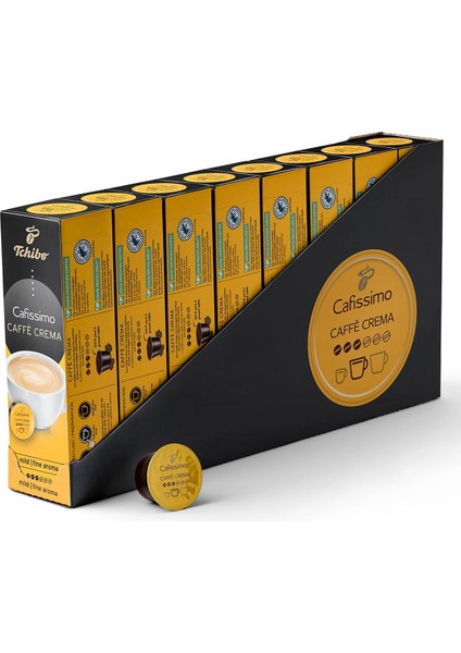 Cafissimo Caffè Crema Fine Aroma 80 Adet Kapsül Kahve - Avantajlı Paket