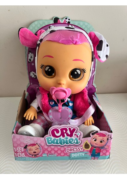 Giochi Preziosi CYB23000 Cry Babies, Ağlayan Bebekler / Moda SERISI-80997