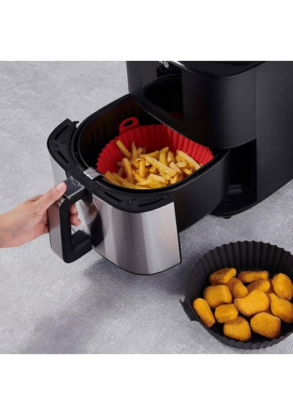 Air Max 6.5 Litre, 1700W, Çıkartılabilir ve Bulaşık Makinesinde Yıkanabilir Hazneli, 8 Program Dijital Panelli, 60 Dakika Zamanlayıcılı, Aşırı Isınma Korumalı Airfryer