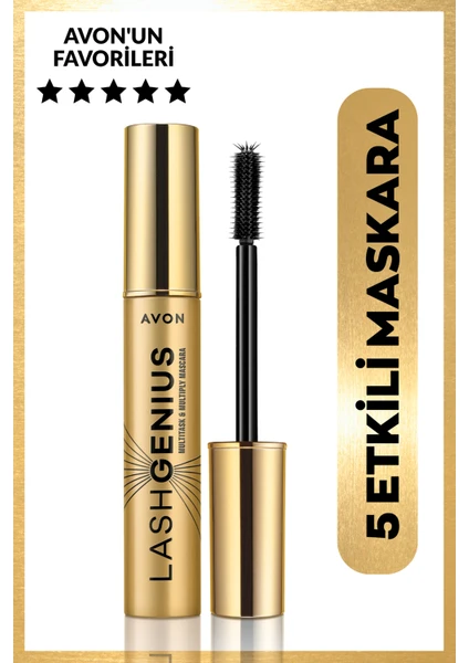 True 5in1 Lash Genius 5 Etkili Maskara 10 Ml.