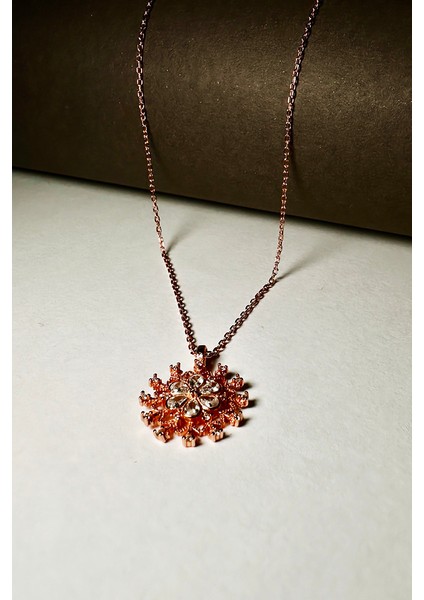 Zarif 925 Ayar Gümüş Kartanesi Modeli Kadın Kolyesi indirimleri