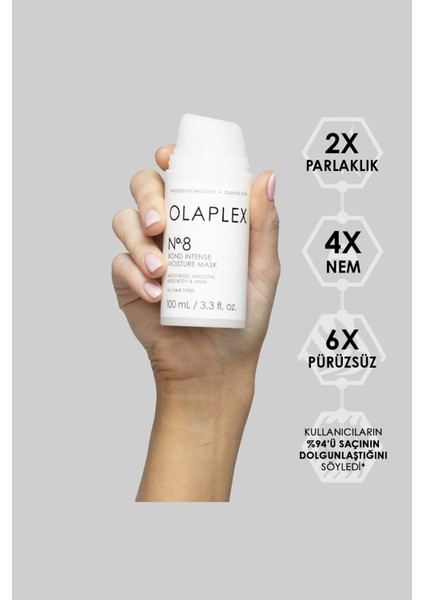 Olaplex Goodbye, Dry Blonde Routine - Sarı & Gri Saçların Rengini Koruyan & Nemlendirme Sağlayan & Bağ Güçlendiren Saç Bakım Seti