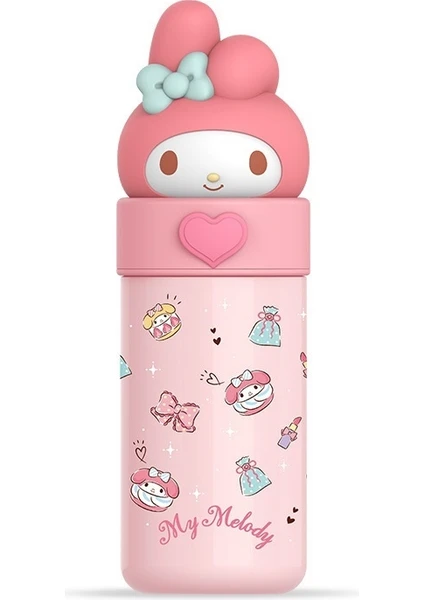 Aikes Doll Sanrio Termos Bardak 316 Gizli Kulp Yaratıcı Düz ​​içme Bardağı (Yurt Dışından)