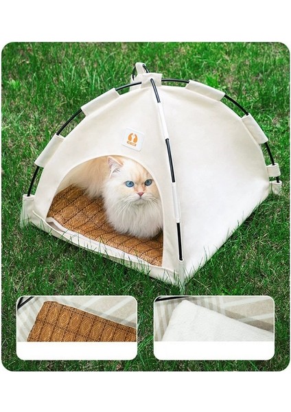 Yeni Evcil Hayvan Çadırı Yuva Katlanabilir Kedi Açık Çadır (Yurt Dışından)
