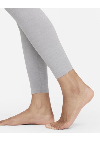 Yoga Luxe Leggings High Rise Yüksek Belli Lazer Kesim 7/8 Toparlayıcı Soft Tayt Gri modelleri