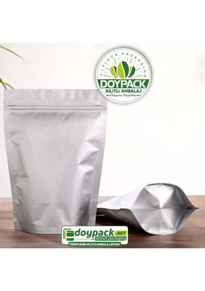 Alüminyum Kilitli Doypack 11X18,5 (100 Gr.) - 50 Adet Dp