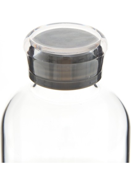 H2O Borosilikat Cam Matara - Gri - 1000 ml