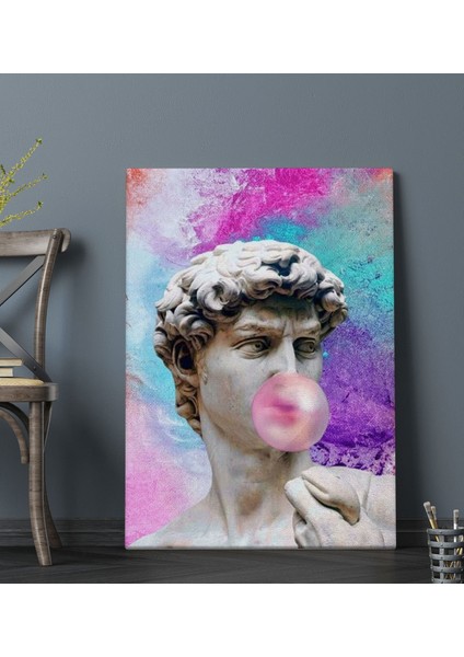 Fantastic Tasarımlı Kanvas Tablo-16 50X70CM Ev Dekorasyonu, Ev Hediyesi