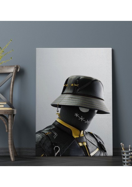 Fantastic Tasarımlı Kanvas Tablo-5 50X70CM Ev Dekorasyonu, Ev Hediyesi