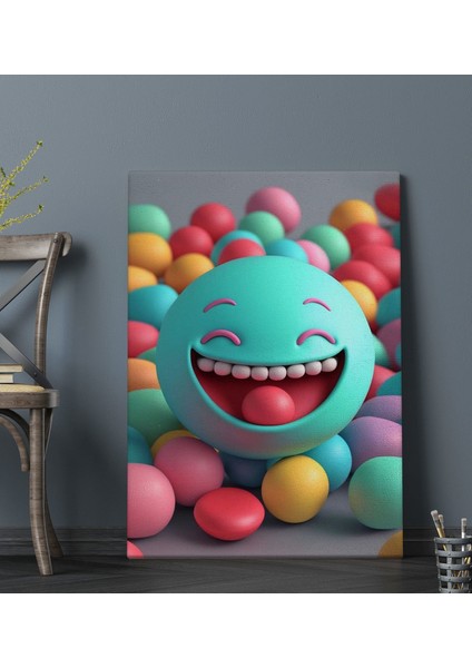 Fantastic Tasarımlı Kanvas Tablo-7 30X50CM Ev Dekorasyonu, Ev Hediyesi