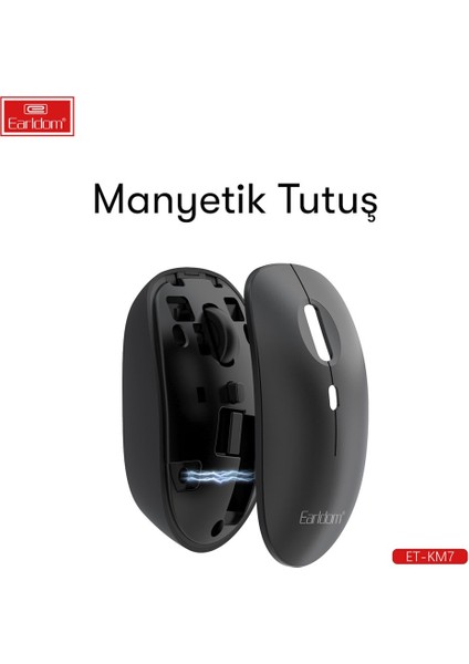 Earldom Km7 Sessiz Kablosuz Ofis Mouse fiyatları