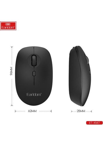 Earldom Km7 Sessiz Kablosuz Ofis Mouse modelleri