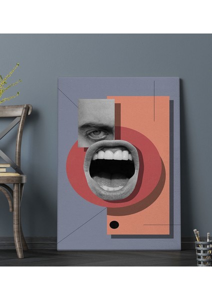 Fantastic Tasarımlı Kanvas Tablo-15 30X50CM Ev Dekorasyonu, Ev Hediyesi