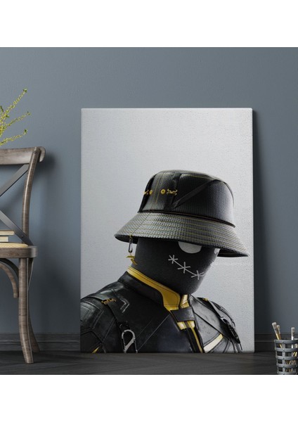 Fantastic Tasarımlı Kanvas Tablo-5 70X100CM Ev Dekorasyonu, Ev Hediyesi