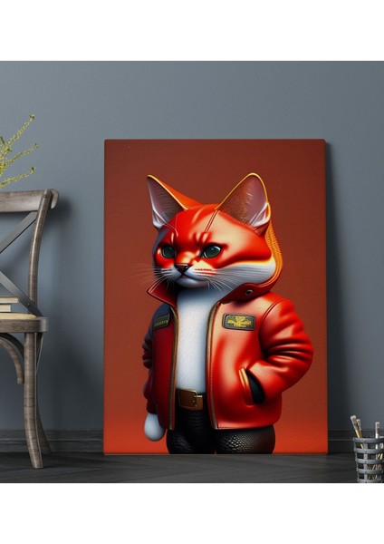 Fantastic Tasarımlı Kanvas Tablo-6 70X100CM Ev Dekorasyonu, Ev Hediyesi