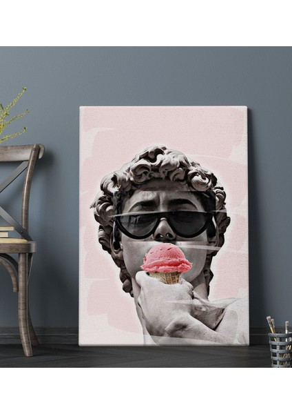 Fantastic Tasarımlı Kanvas Tablo-18 30X50CM Ev Dekorasyonu, Ev Hediyesi