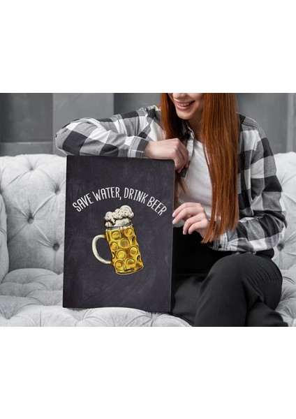 Beer Tasarımlı Kanvas Tablo-2 50X70CM Ev Dekorasyonu, Ev Hediyesi fiyatları