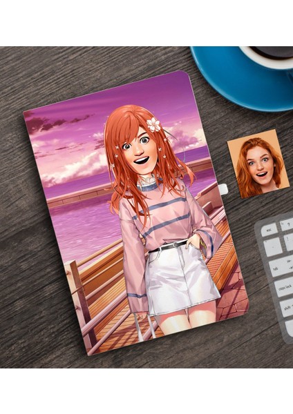 Kişiye Özel Animasyon Bebek Karikatürlü DEFTER-2A