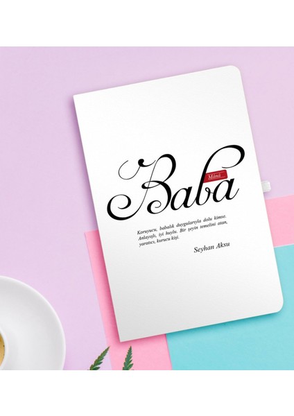 Kişiye Özel Mânâ Baba Beyaz Defter