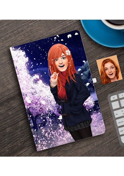Kişiye Özel Animasyon Bebek Karikatürlü DEFTER-3A
