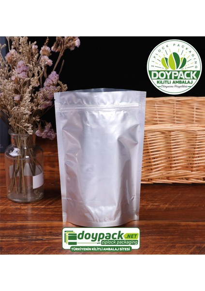 Alüminyum Kilitli Doypack 25X34 (1500 Gr.) - 50 Adet fırsatları