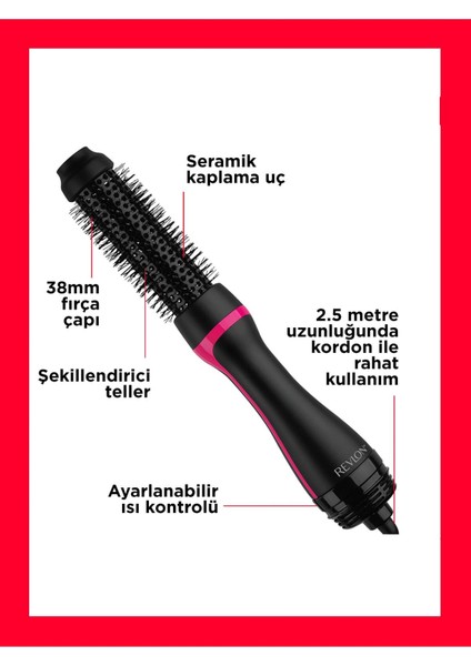 One Step Style Booster Saç Kurutma Makinesi ve Şekillendirici