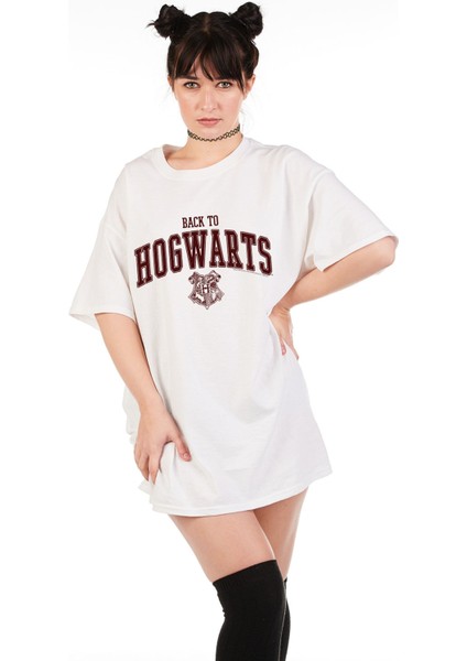 Back To Hogwarts Harry Potter Unisex Oversize T-Shirt