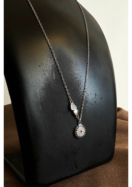 Zarif 925 Ayar Gümüş Kadın Kolyesi fiyatları