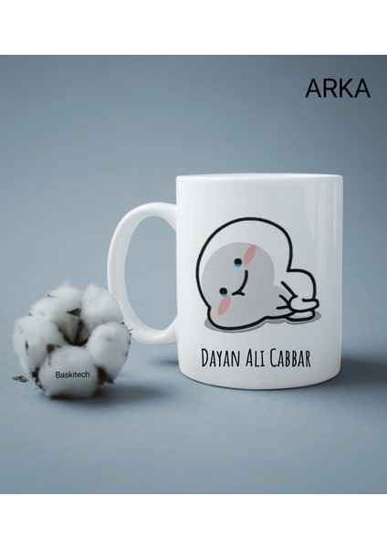 Dayanabilirsen Dayan Ali Cabbar Baskılı Kupa Bardak