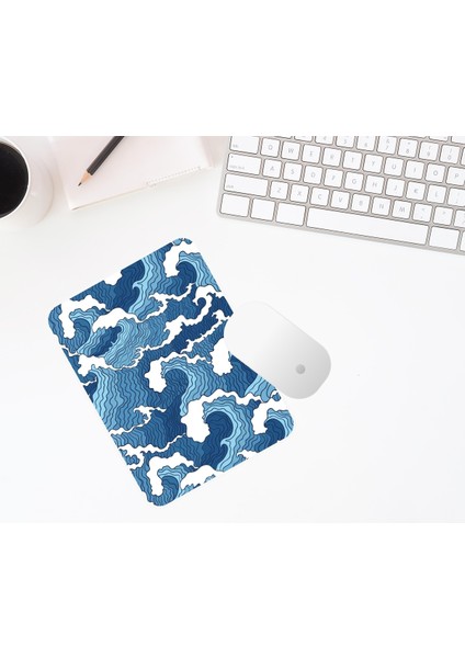 Dalga Baskılı Mouse Pad